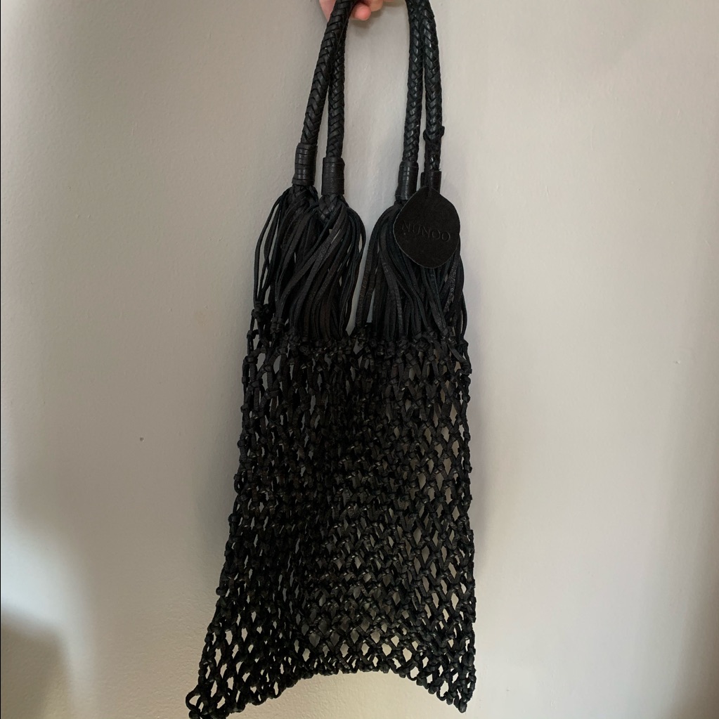Nunoo Woven Leather Tote Bag